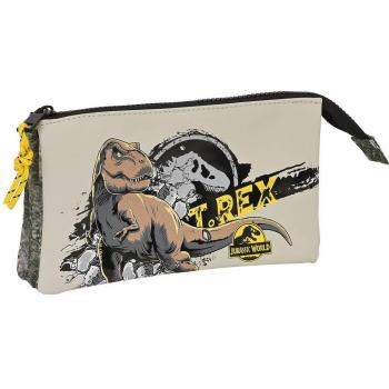 Portatodo Warning Jurassic World triple