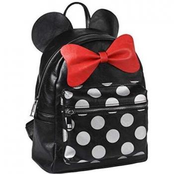 Mochila Minnie Polipiel Negra 25 cm