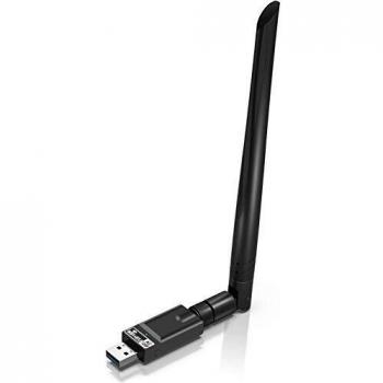 Adattatore USB 3.0 Bluetooth WiFi AC1200Mbps con 6dBi Antenna 2.4G/5Ghz per PC