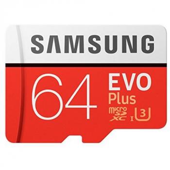 Samsung 64 GB EVO Plus Micro SDHC con adattatore