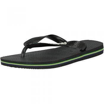 Havaianas Logotipo Brasil Preto 35,5