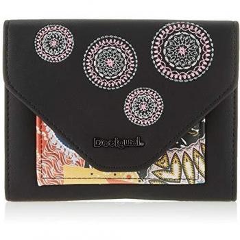 Billetera Desigual Guernica Lengueta Mini, Negro