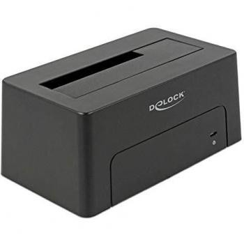 DeLOCK 63958 docking station per unitità di archiviazione USB 3.1 (3.1 Gen 2) Type-C Nero