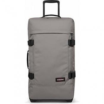 Eastpak TRANVERZ M Equipaje de Mano, 67 cm, 78 Liters, Gris (Concrete Grey)