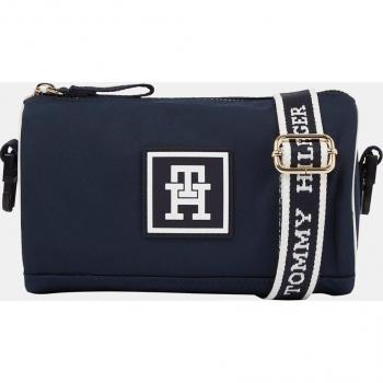 Bandolera Mini Tommy Hilfiger de Poliéster Reciclado con Detalle Frontal