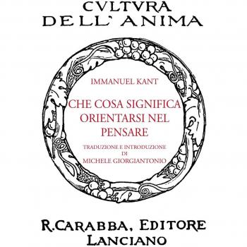 Che cosa significa orientarsi nel pensare