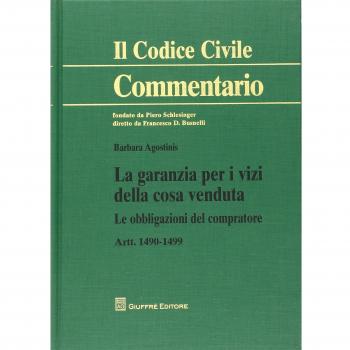 Garanzia Per I Vizi Della Cosa Venduta