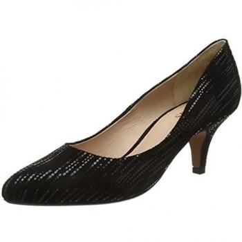 Zapato Tacón Lotus Dandelion Negro Mujer 40.5