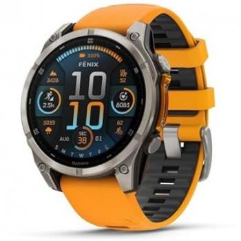 Garmin fenix 8 47mm AMOLED con pulsómetros y GPS