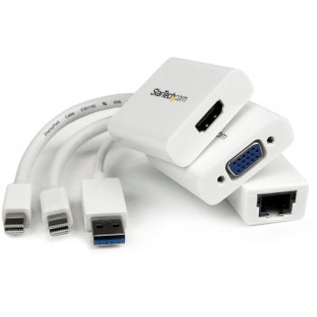 StarTech.com Kit di Accessori per Macbook Air con Adattatore MDP a VGA/HDMI e Gigabit Ethernet USB 3.0