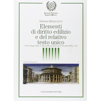 Elementi di diritto edilizio e del relativo testo unico