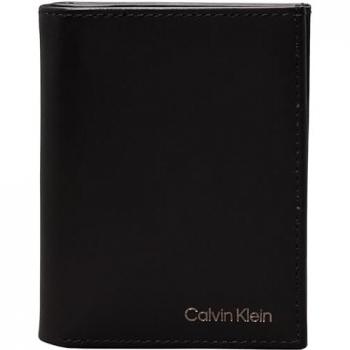 Cartera Smooth Bifold 6 Compartimentos con Monedero y Tecnología RFID – CK Negro