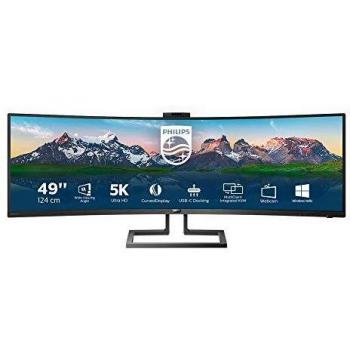 Philips Brilliance Display LCD curvo in 32:9 SuperWide 499P9H/00