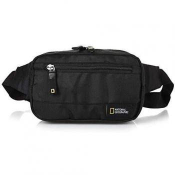 Bolso Bandolera NATIONAL GEOGRAPHIC, Adultos Unisex, Negro, Talla Única