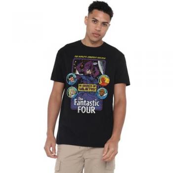 Galactus Quest: Fantastic Four Tee (Black)