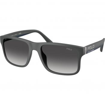 Polo Ralph Lauren PH4195U 55898G Gafas de Sol para Hombre Grises