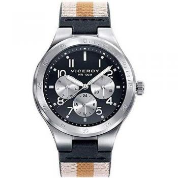 Viceroy 42337-54 Reloj Hombre Cuarzo Multifunción Acero IP Gris