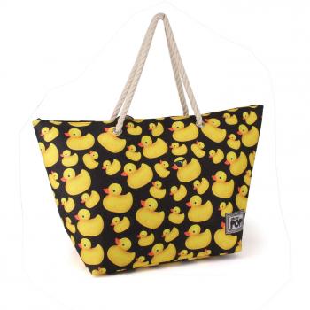 Oh My Pop! Bolsa de Tela y de Playa Quak-Sunny 60 cm Multicolor