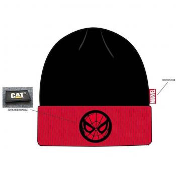 Gorro Spider-Man Emblem Negro