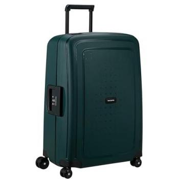 Samsonite S'Cure Spinner 69 cm de tono azul oscuro – Maleta mediana con capacidad de 79 litros