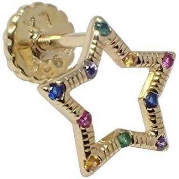 Pendientes Luxenter plata Ley 925m baño oro