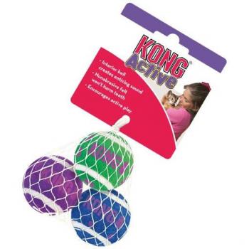 KONG Palle da tennis con campana per gatti