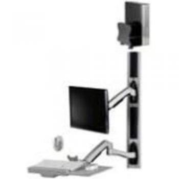 Amer Mounts AMR1AWS supporto da tavolo per TV a schermo piatto 61 cm (24) Grigio