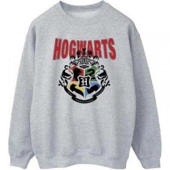 Harry Potter Męska Bluza z Emblematem Hogwartu XL Biała