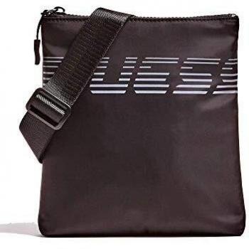 Bolso Cruzado Mini Guess Racing con Maxi Logo Negro HM6616POL84
