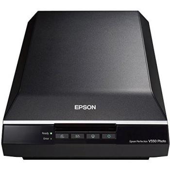 Epson Perfection V550 Photo Flatbed Scanner 6400x9600 DPI A4 Black