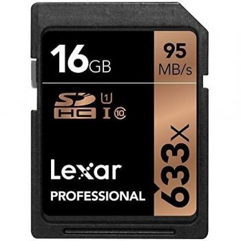 Scheda SDHD Lexar Pro 16GB 633X