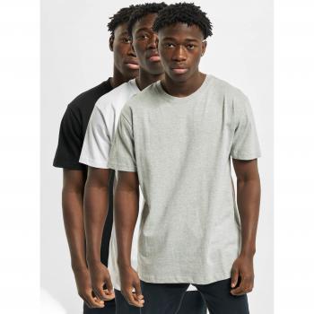 Camiseta Básica Urban Classics 3 Pack Negro