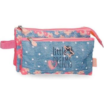Estuche Enso Little Dreams Tres Compartimentos Azul