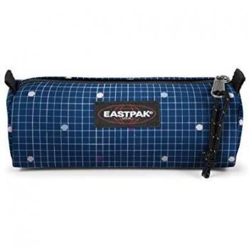 Eastpak Benchmark Estuche Individual, 20 Cm, Azul (Little Grid)
