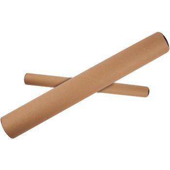 Tubo de cartón portadocumento tapa plástico 40x430x460 mm