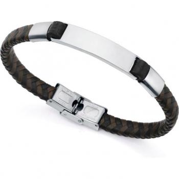 Pulsera Viceroy Magnum 14058P01011 piel y acero