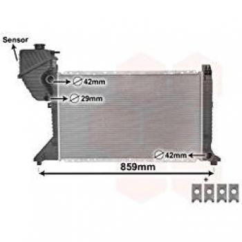 Radiador de arrefecimento para motor VAN WEZEL 30002300