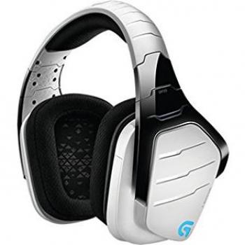 Logitech G933 Headset with Microphone Artemis Spectrum 2.4 GHz Wireless 7.1 Surround Sound PRO for PC, Xbox One and PS4, White