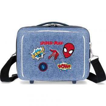 Joumma Bags Neceser Spiderman Denim Azul
