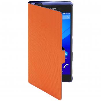 Funda Folio Camaleón Azul y Naranja para Sony Xperia Z5