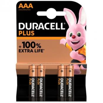 Batería AAA Duracell Plus 1.5V Alcalina