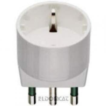 Vimar 0A00303B adattatore per presa di corrente Tipo L (IT) Bianco