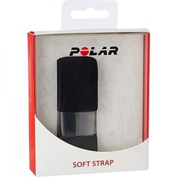 Cinta elástica Polar Wearlink Soft Strap M-XXL Negro
