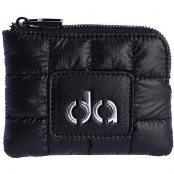 Monedero de mujer Don Algodón Lala negro con cremallera