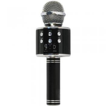 Xtreme 27837 Microfono con Speaker Integrato Bluetooth Portatile, Nero