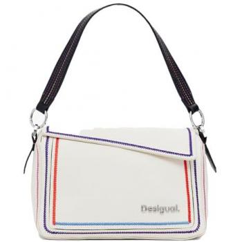 Bandolera Desigual Blanca 24WAXP19-1001 para Mujer
