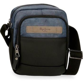 Pepe Jeans. Bandolera Ocean Dos compartimentos negro