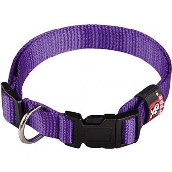 Collar de Nylon Arppe Basic, Púrpura, M