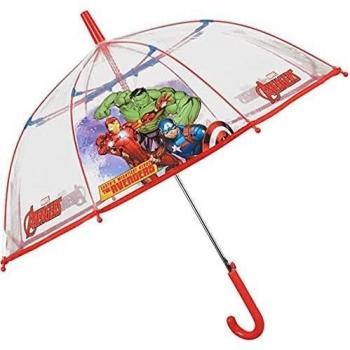 Paraguas automático transparente Los Vengadores Avengers Marvel 45cm