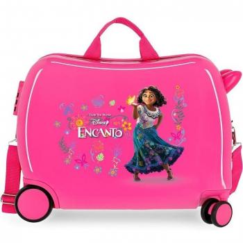 Maleta Disney Encanto Rosa Correpasillos ABS Rígida